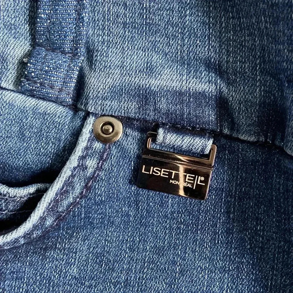 Lisette | Betty  Denim Jeans with Faux Pearl Bottoms - Picture 10 of 11